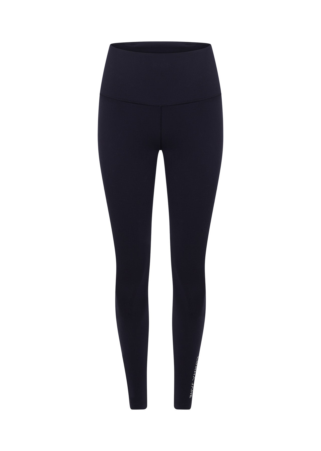 Lorna Jane Lotus No Chafe Phone Pocket Ankle Biter Leggings - Midnight Blue