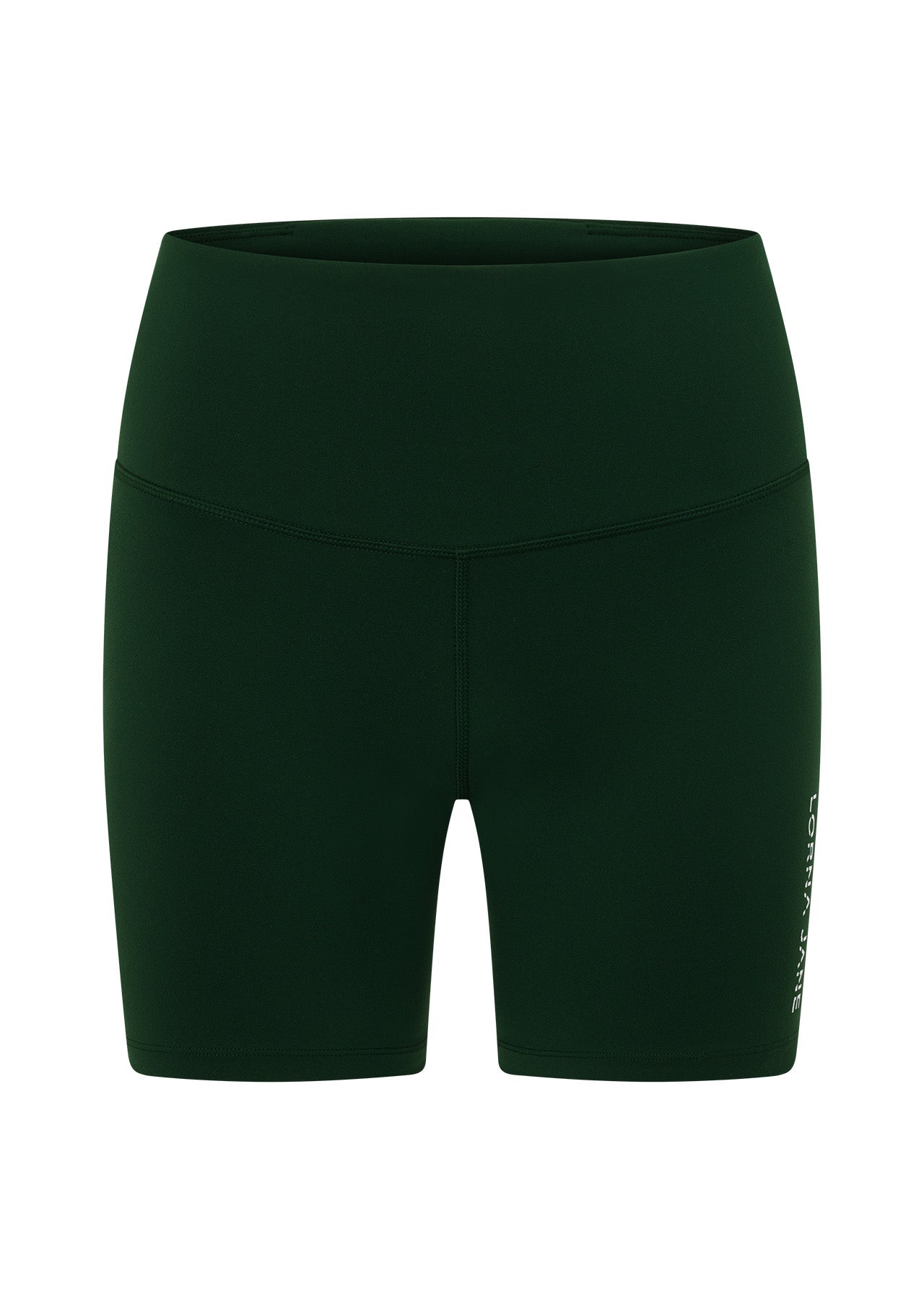 Lorna Jane Lotus No Chafe Phone Pocket 16cm Bike Shorts - Dark Green