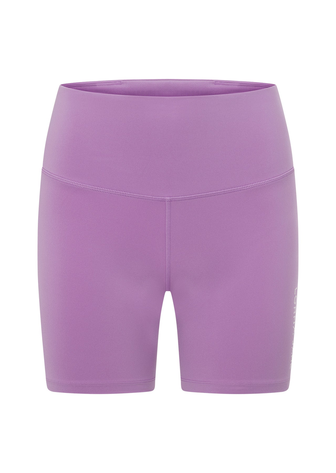 Lorna Jane Lotus No Chafe Phone Pocket 16cm Bike Shorts - Paisley Purple