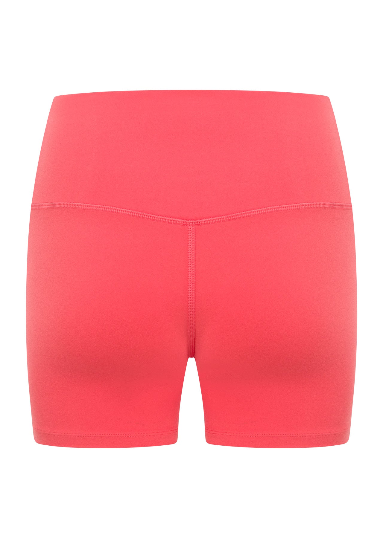 Lorna Jane Lotus No Chafe Phone Pocket 12cm Bike Shorts - Guava Glow