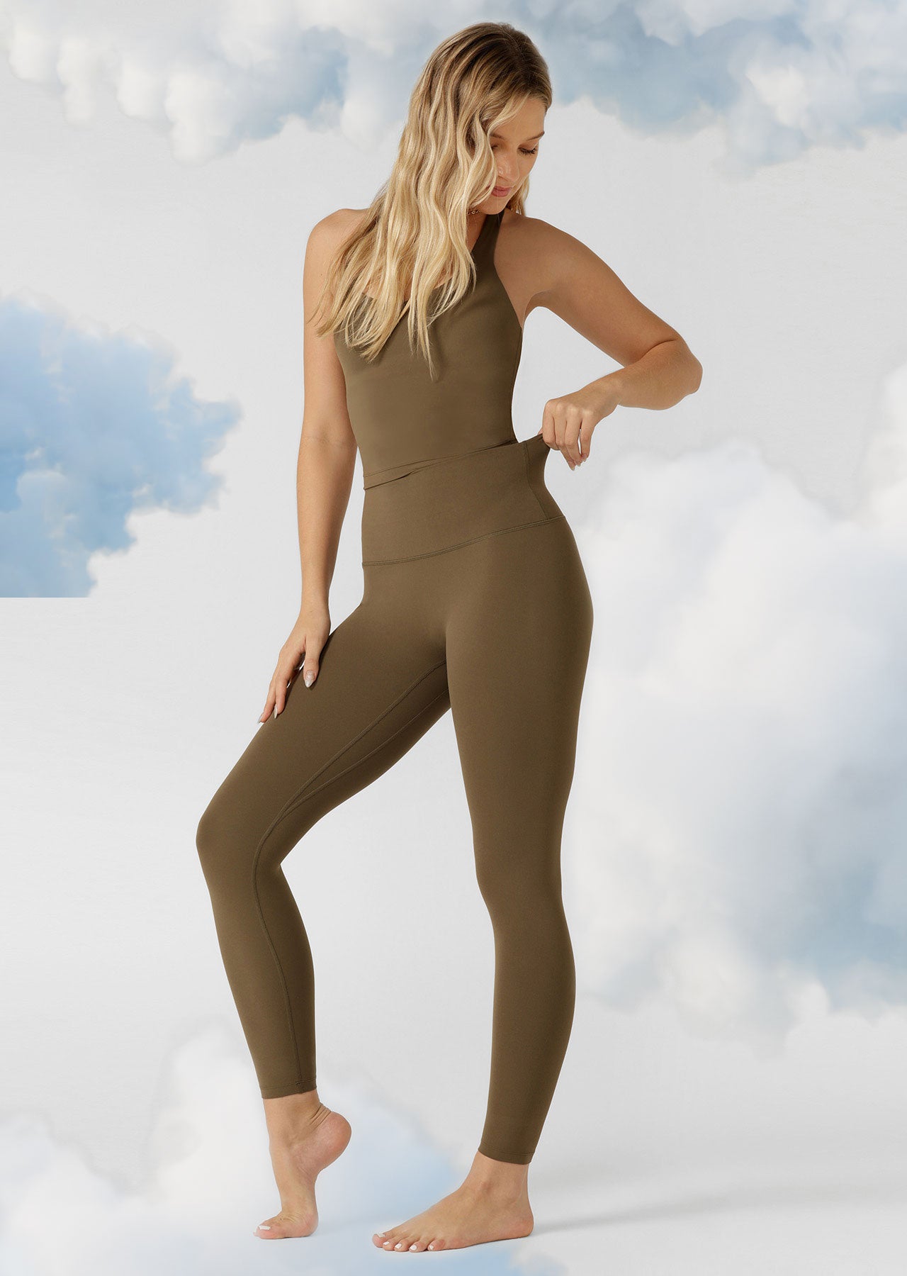 Lorna Jane Liberty Ankle Biter Leggings - Hazel