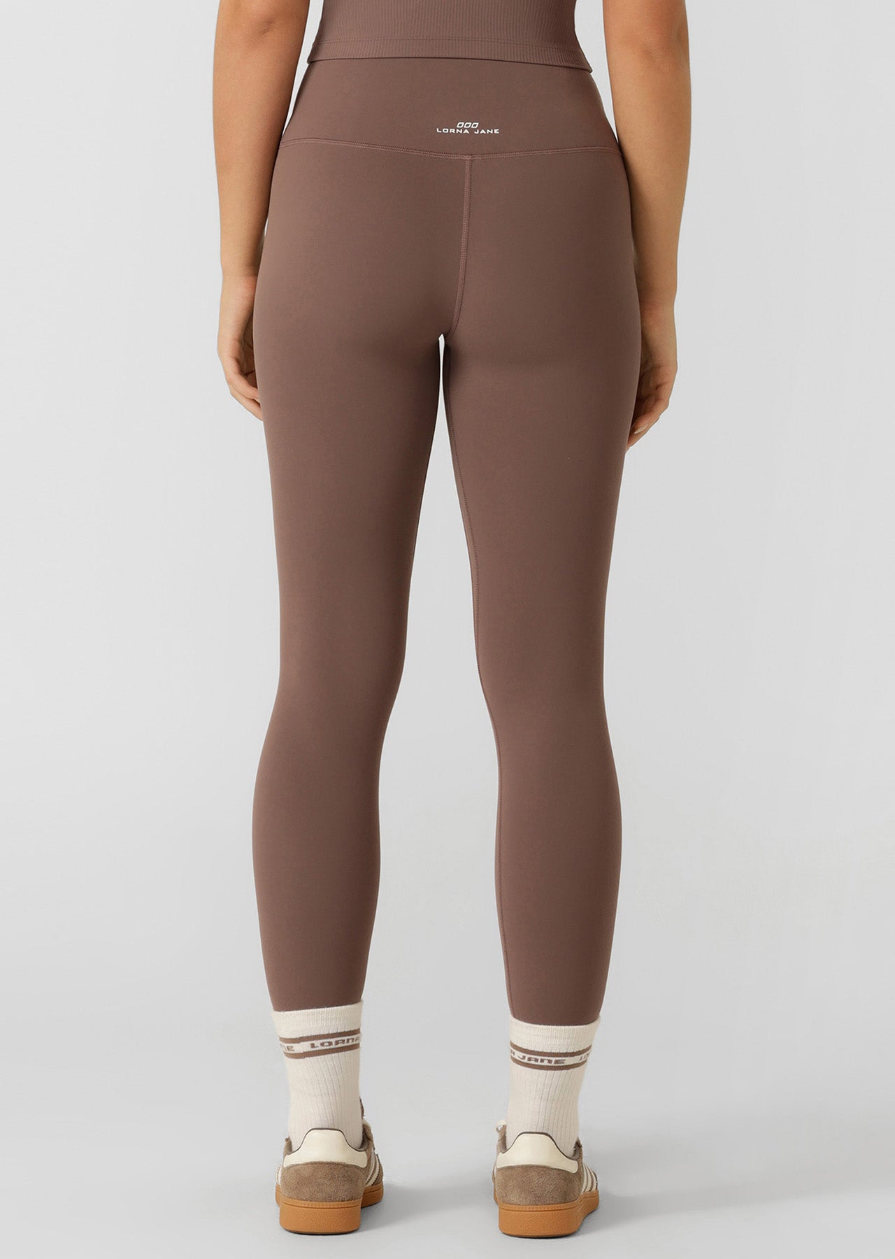 Lorna Jane Liberty Ankle Biter Leggings - Stone