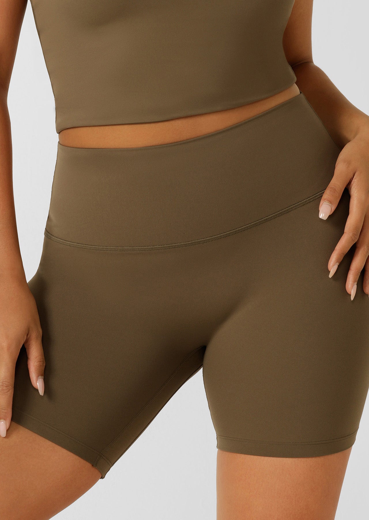 Lorna Jane Liberty 14cm Bike Shorts - Hazel