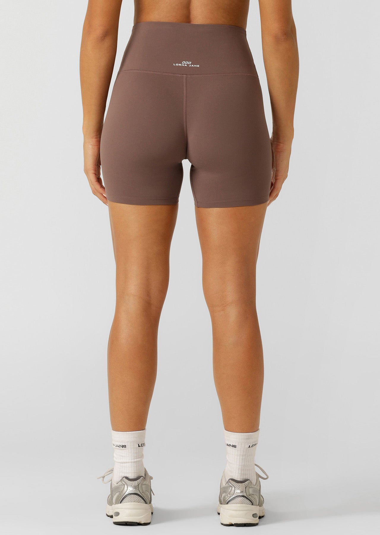 Lorna Jane Liberty 14cm Bike Shorts - Stone