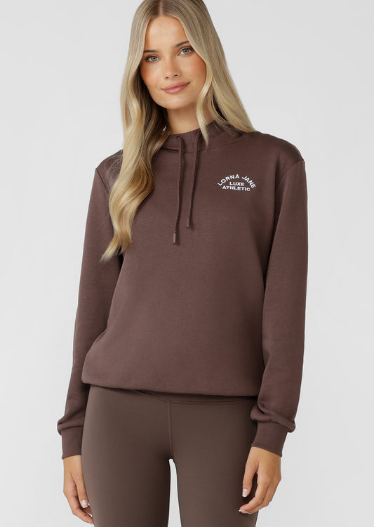 Lorna Jane Lotus Hoodie - Cinnamon