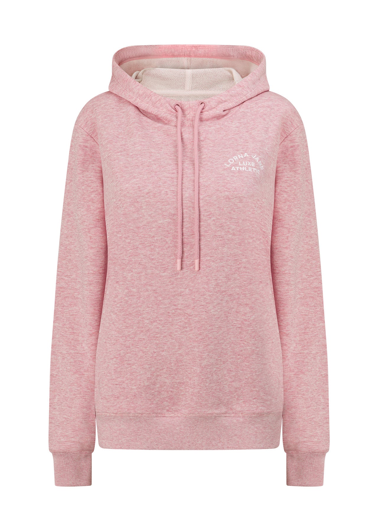 Lorna Jane Lotus Hoodie - Dusty Rose Marl