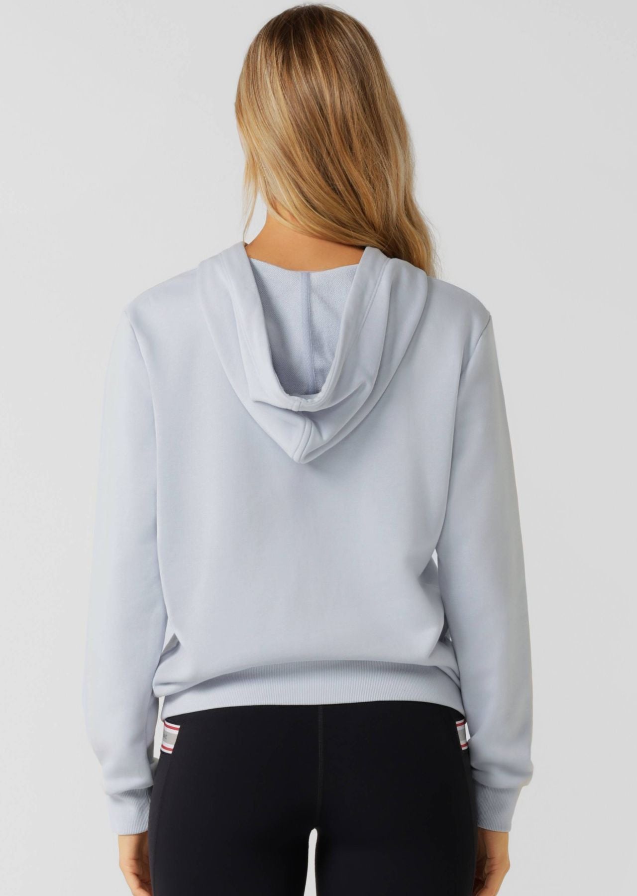 Lorna Jane Lotus Hoodie - Heather Blue