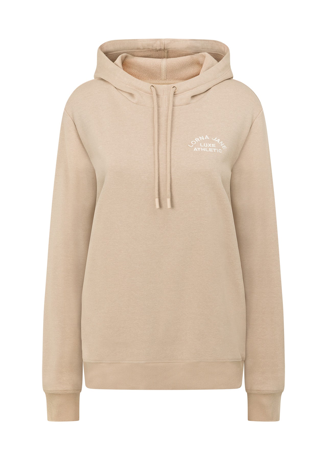 Lorna Jane Lotus Hoodie - Latte