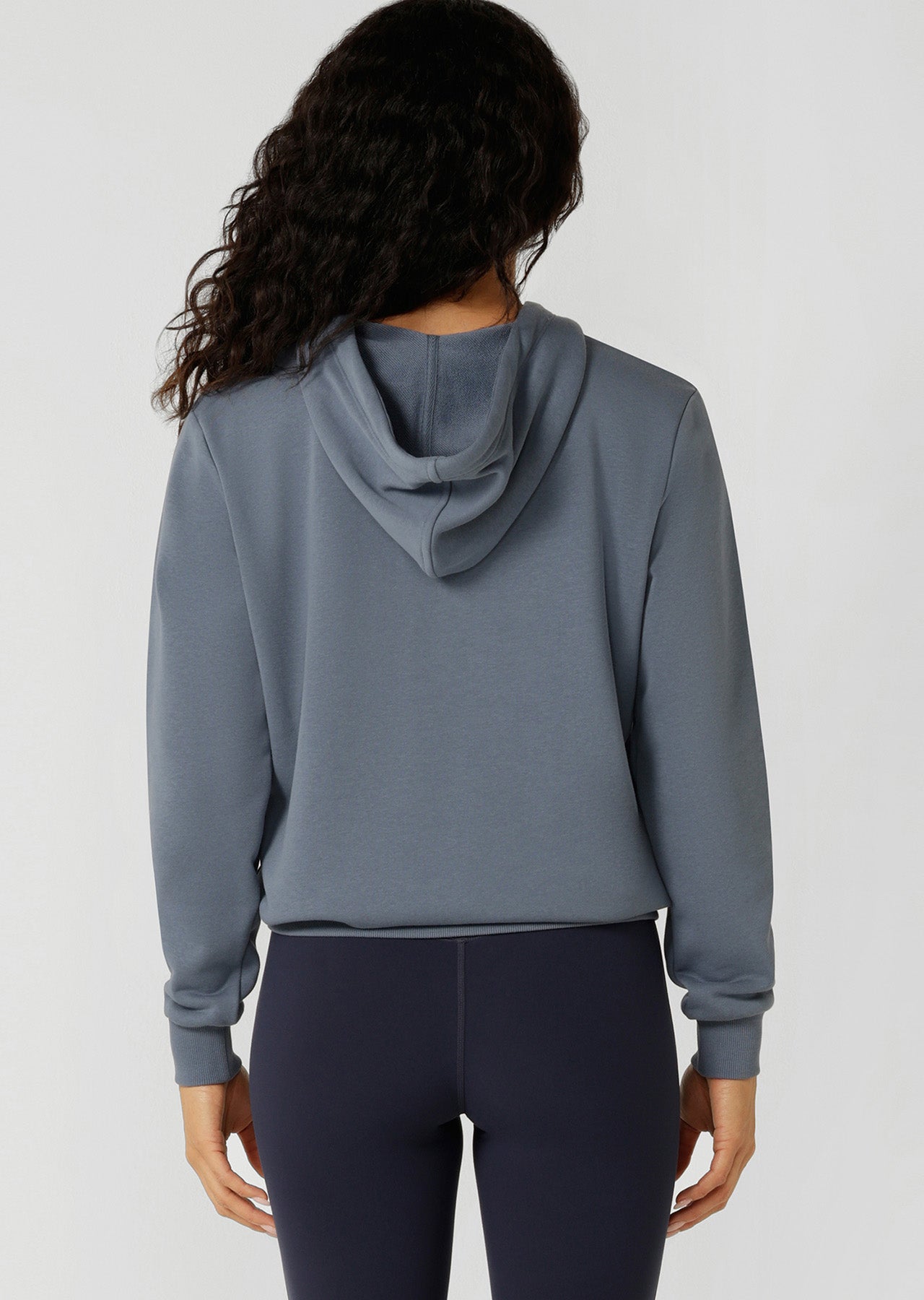 Lorna Jane Lotus Hoodie - Powder Grey