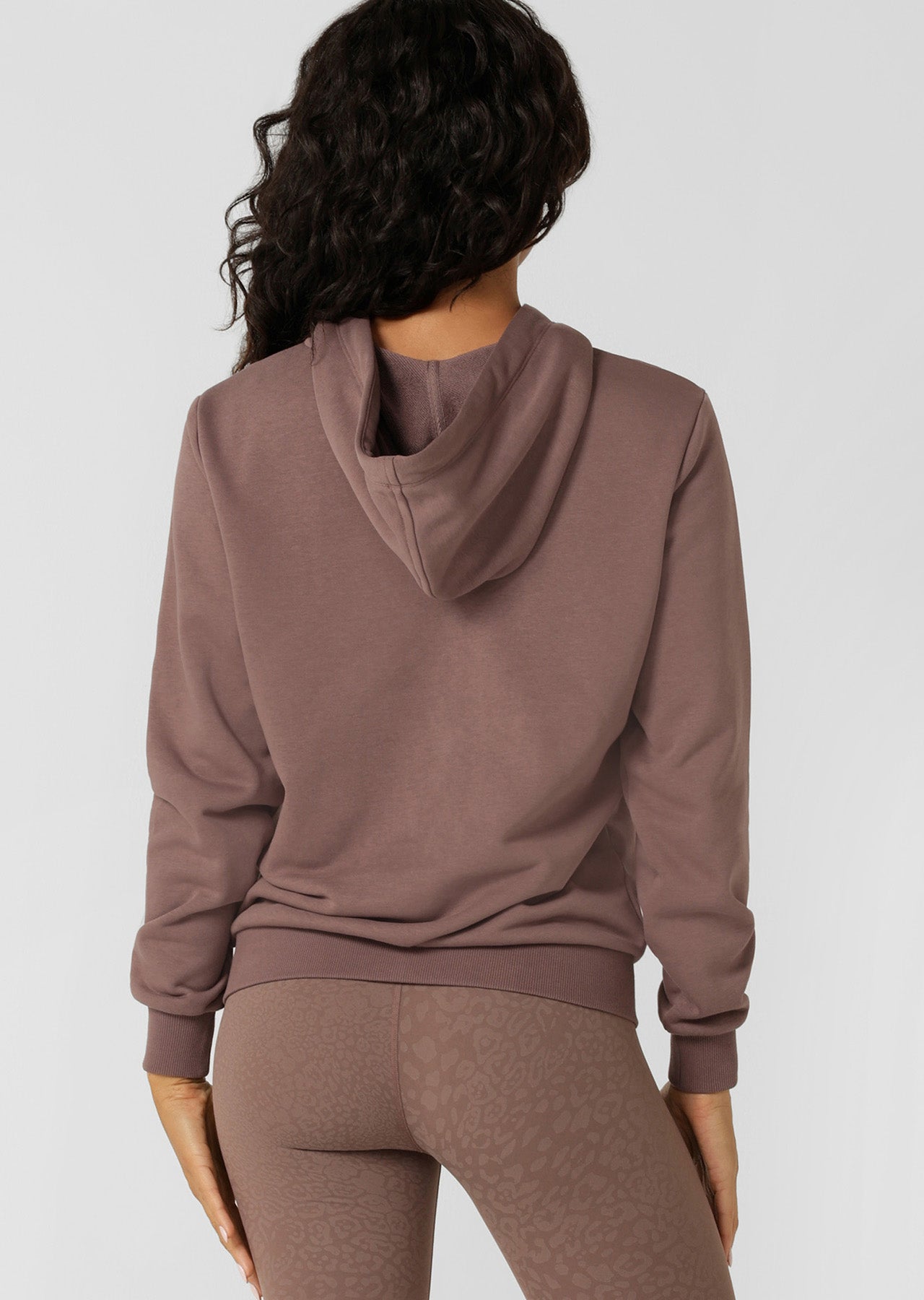 Lorna Jane Lotus Hoodie - Stone