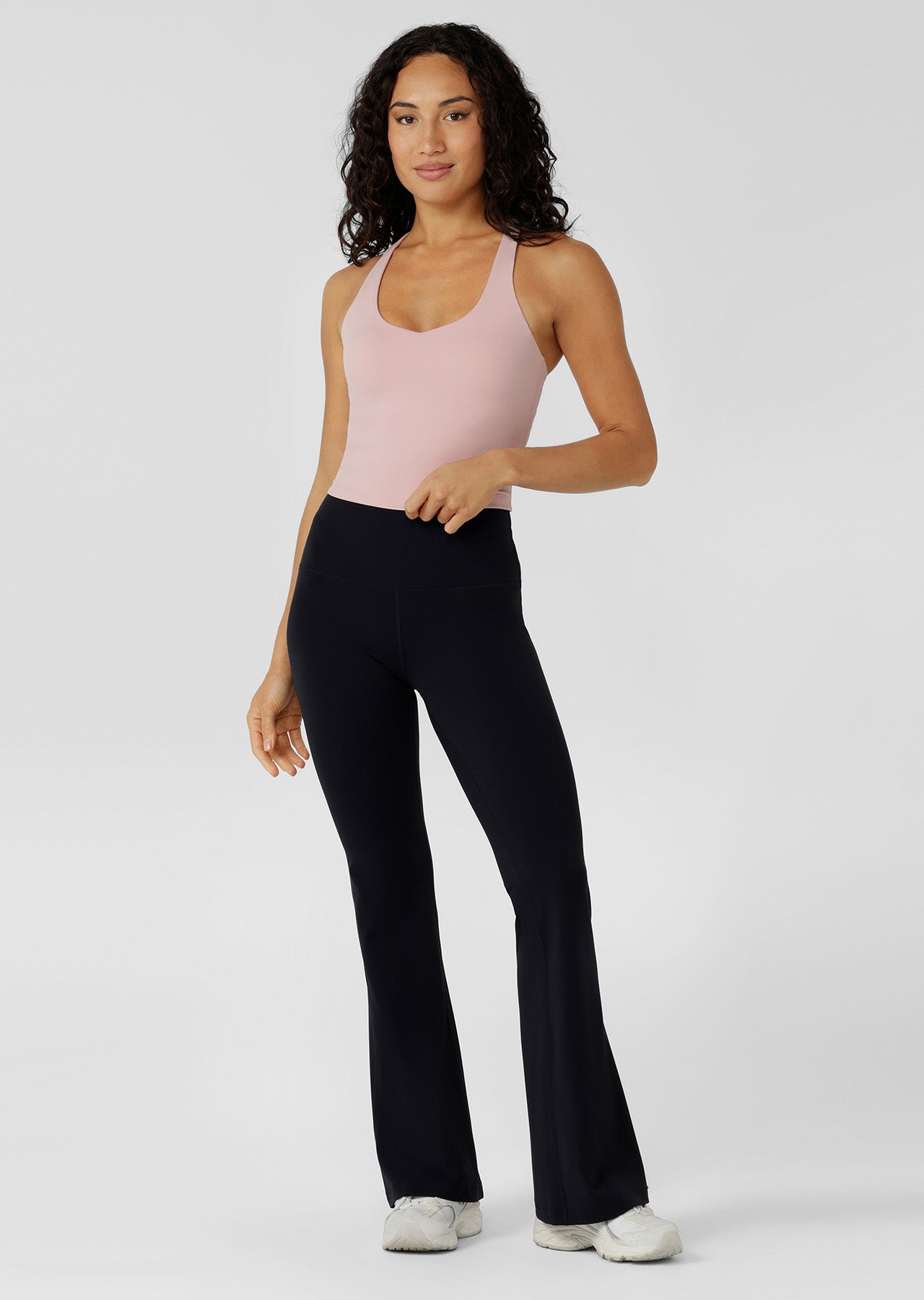 Lorna Jane Liberty Bra Tank Combo - Dusty Rose