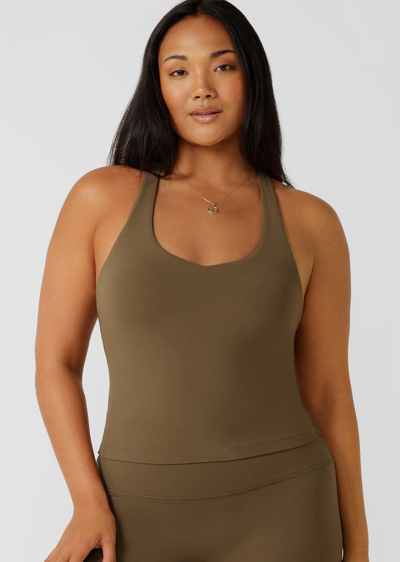 Lorna Jane Liberty Bra Tank Combo - Hazel