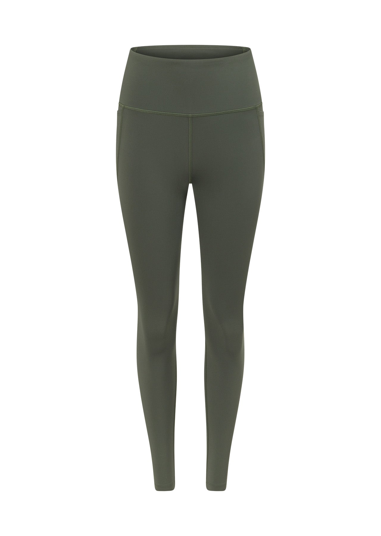 Lorna Jane Amy No Chafe Phone Pocket Full Length Leggings - Agave Green