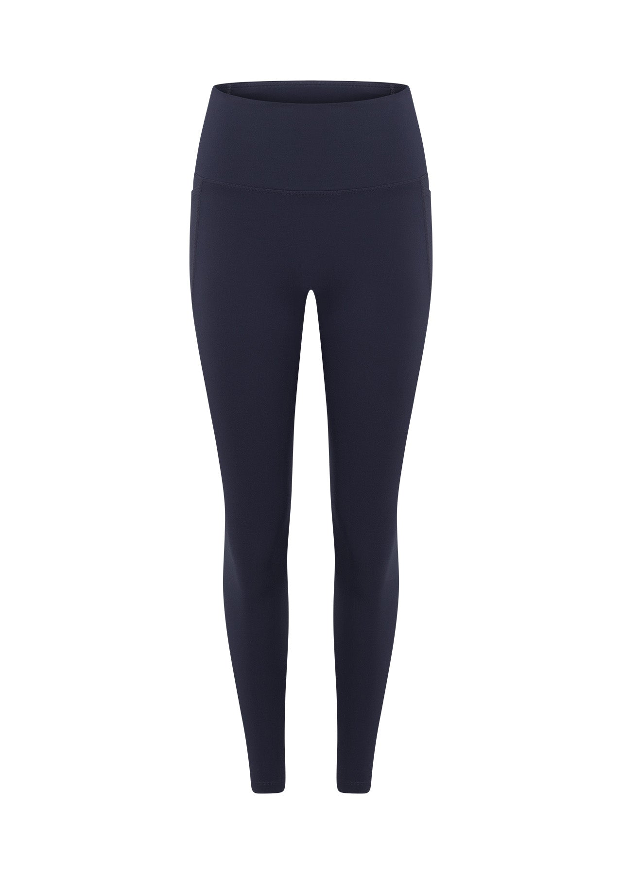 Lorna Jane Amy No Ride Phone Pocket Ankle Biter Leggings - Dark Platinum Navy
