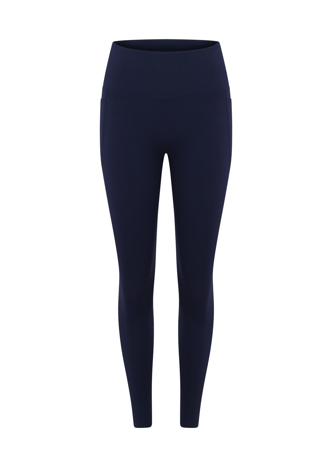 Lorna Jane Amy No Ride Phone Pocket Ankle Biter Leggings - French Navy