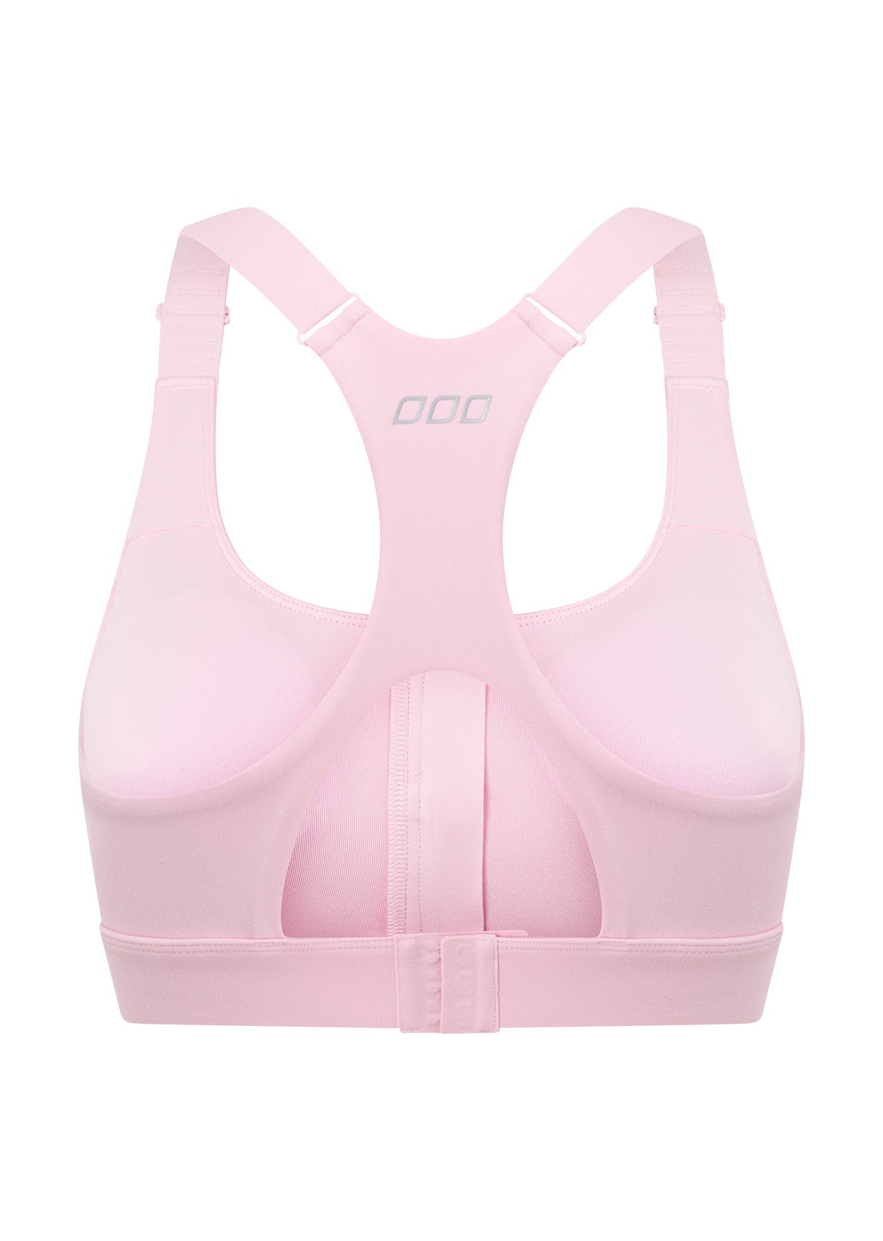 Lorna Jane Easy Zip On Max Support Sports Bra - Sweet Pink