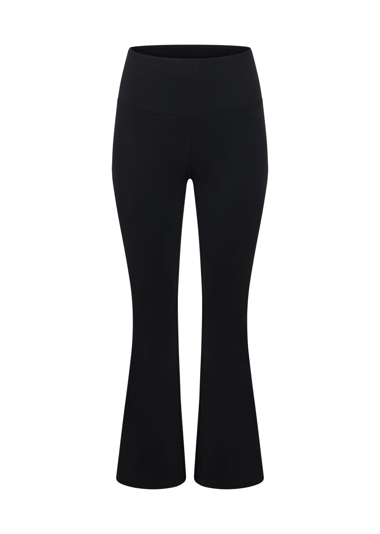 Lorna Jane Lotus Thermal Flared Leggings - Black