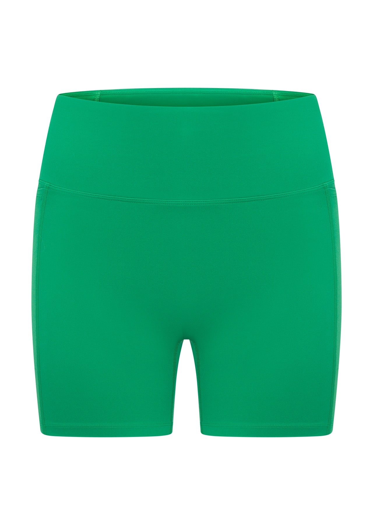 Lorna Jane Amy No Ride Phone Pocket 14cm Bike Shorts - Emerald
