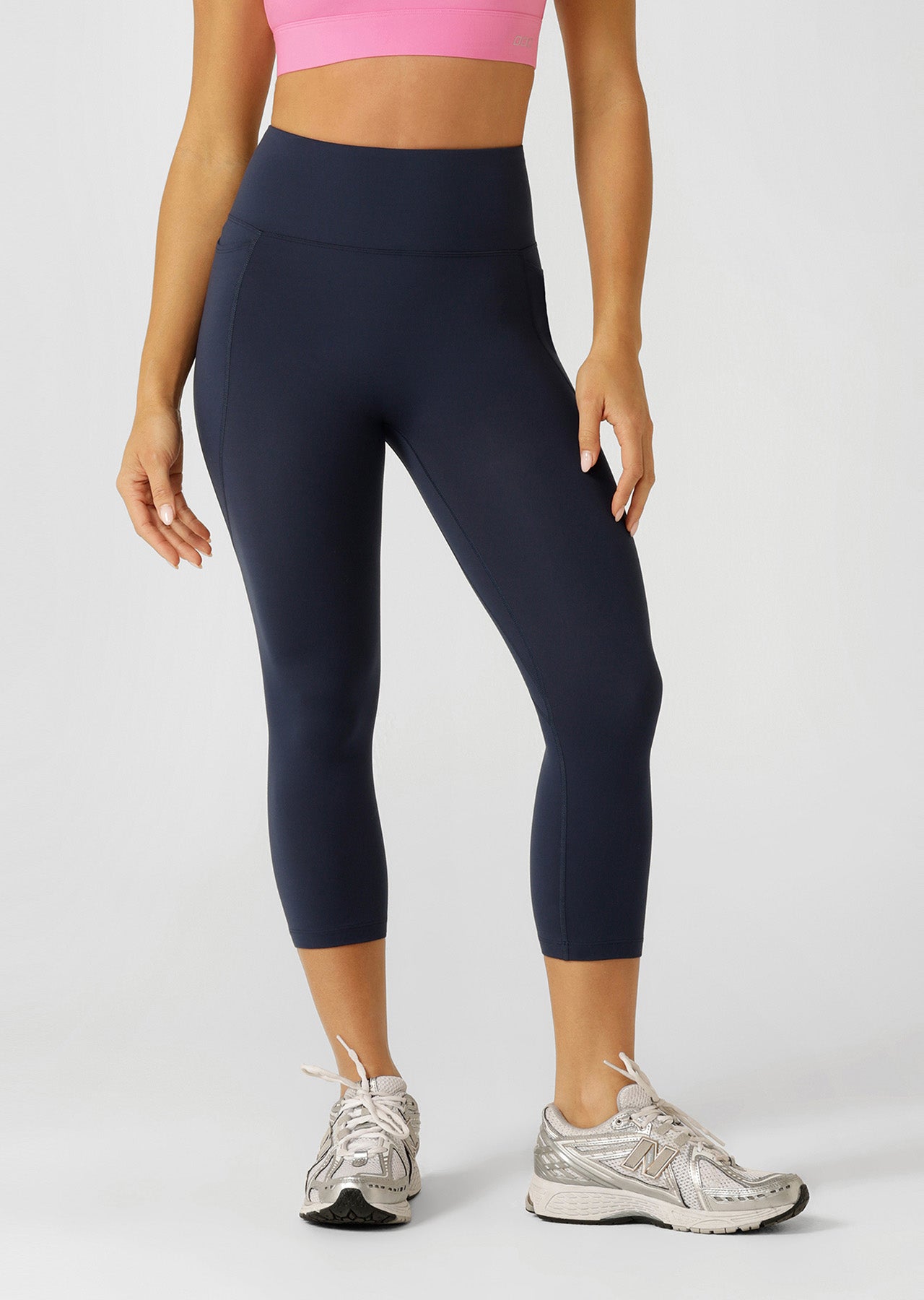 Lorna Jane Amy No Ride Phone Pocket 7/8 Leggings - Imperial Blue