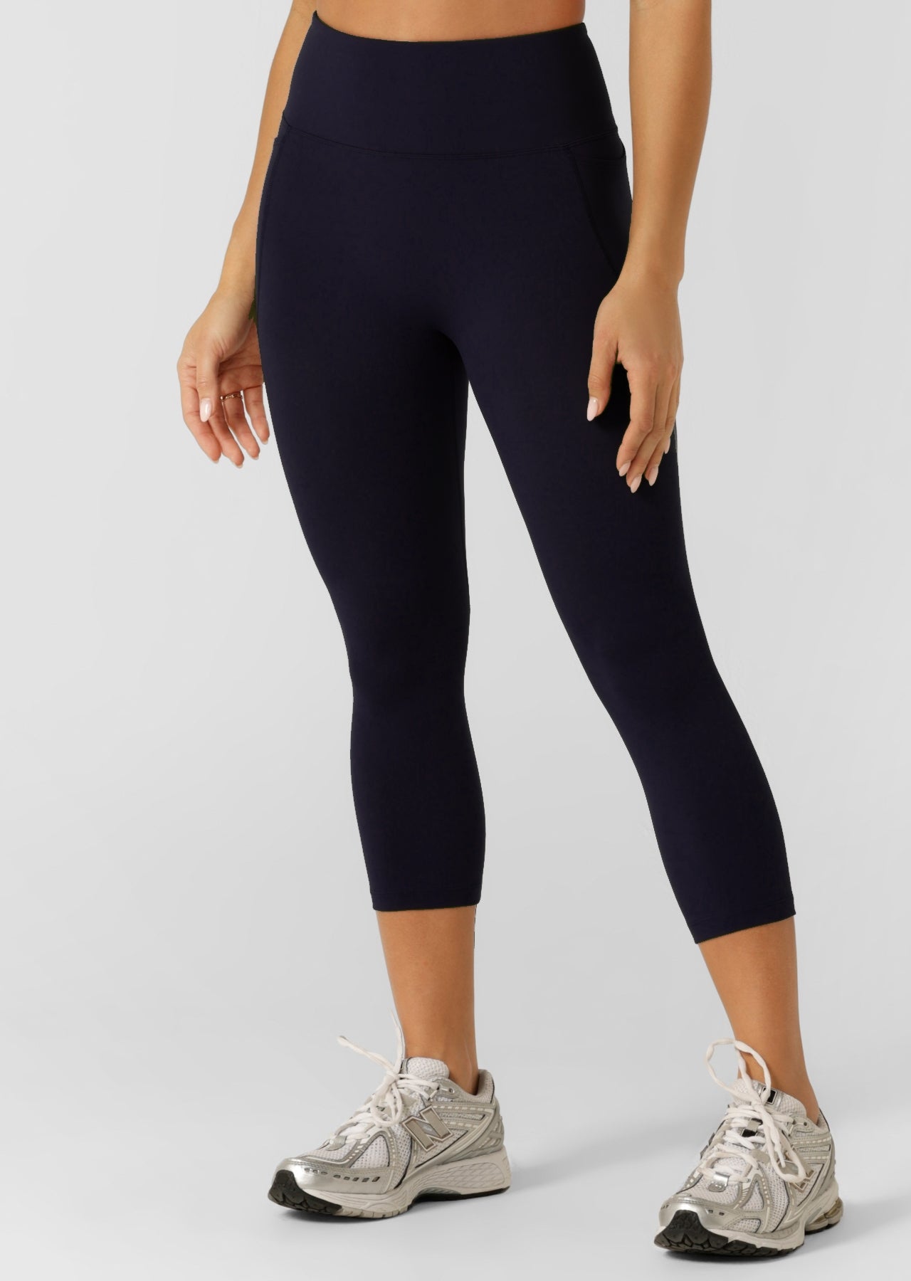 Lorna Jane Amy No Ride Phone Pocket 7/8 Leggings - Midnight Blue