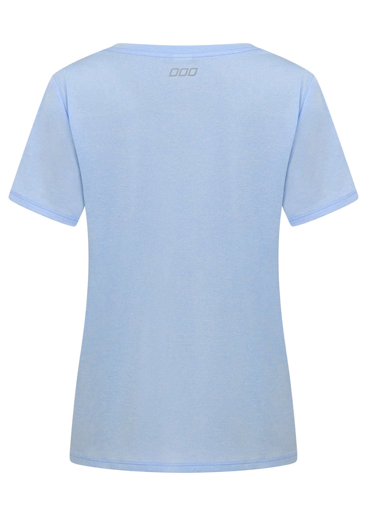 Lorna Jane Amy Dynamic Active V-Neck T-Shirt - Light Moontide Marl
