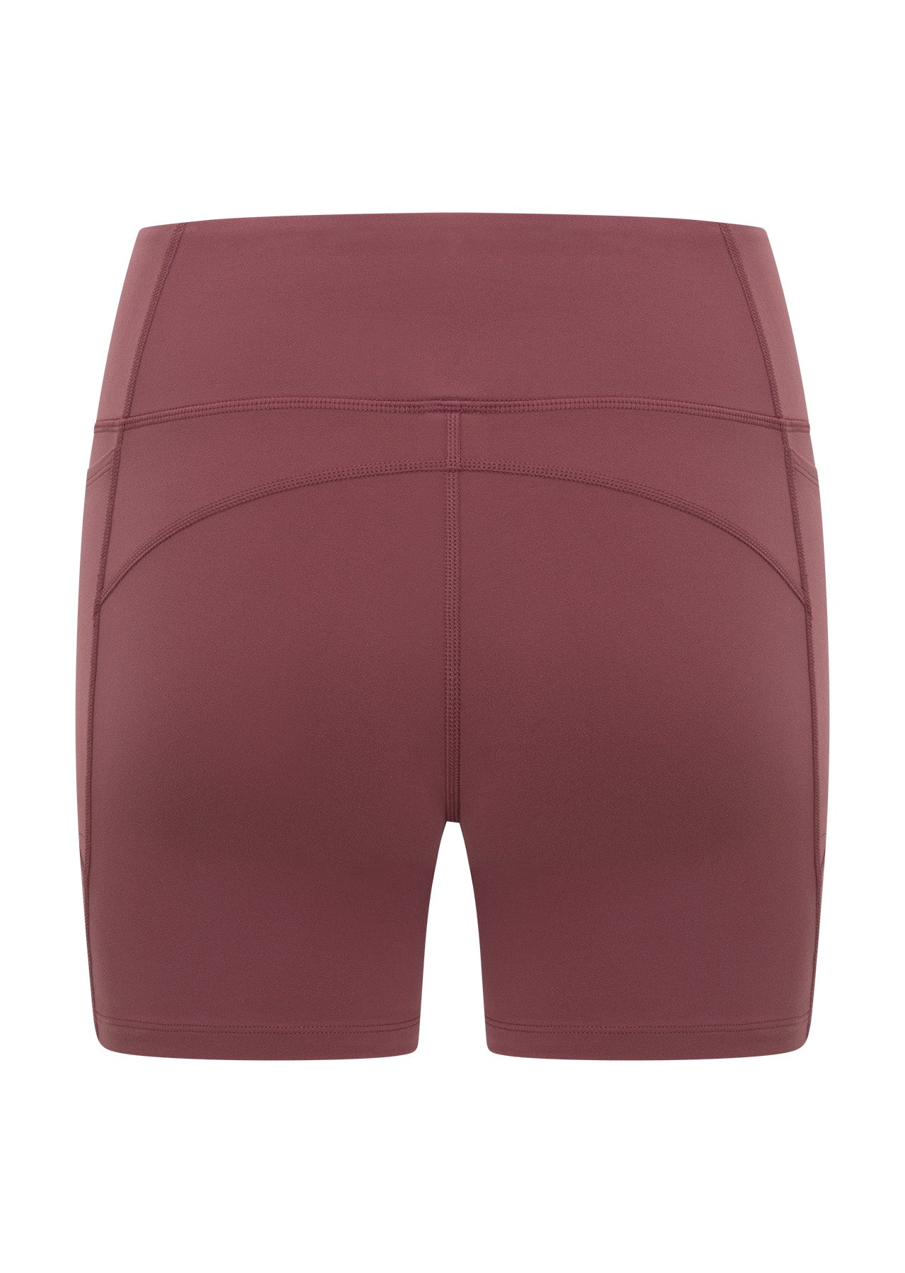 Lorna Jane Amy No Chafe Phone Pocket 14cm Bike Shorts - Dark Rose Blush