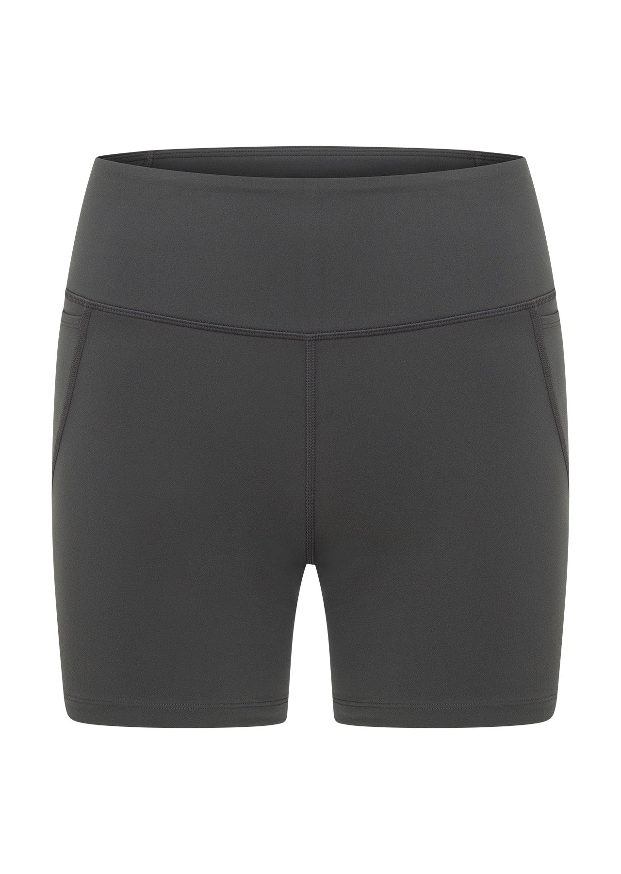 Lorna Jane Amy No Chafe Phone Pocket 14cm Bike Shorts - Titanium