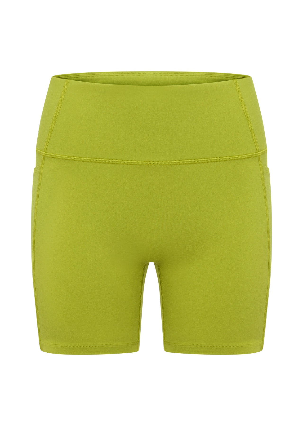 Lorna Jane No Ride Booty Pocket Bike Shorts - Dark Sage
