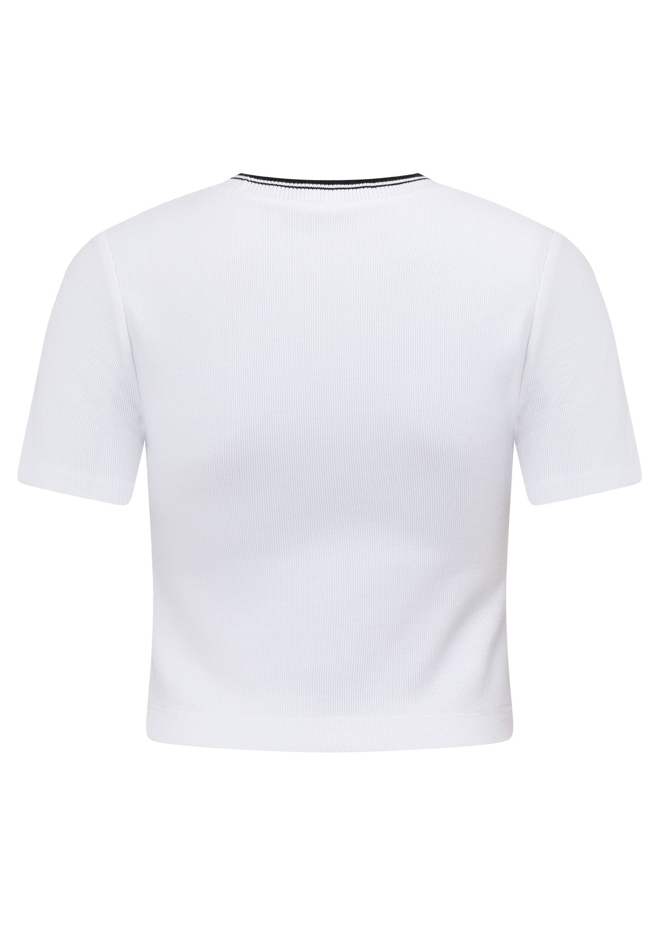 Lorna Jane Tie Breaker Cropped Tee - White