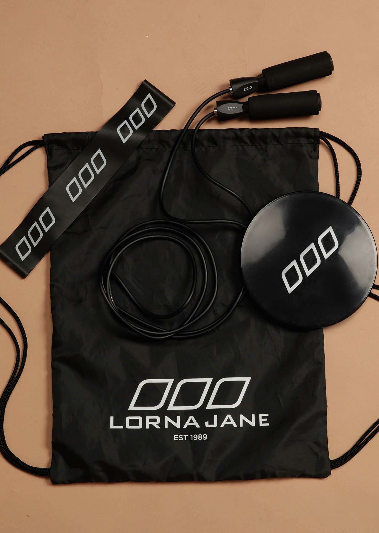 Lorna Jane Work Out On The Go Pack - Black