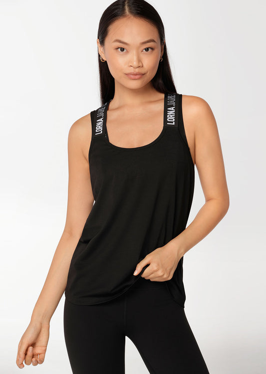 Lorna Jane Accelerate Active Tank - Black