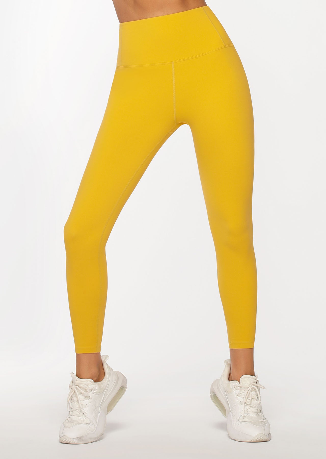 Lorna Jane Accelerate Ankle Biter Leggings - Turmeric