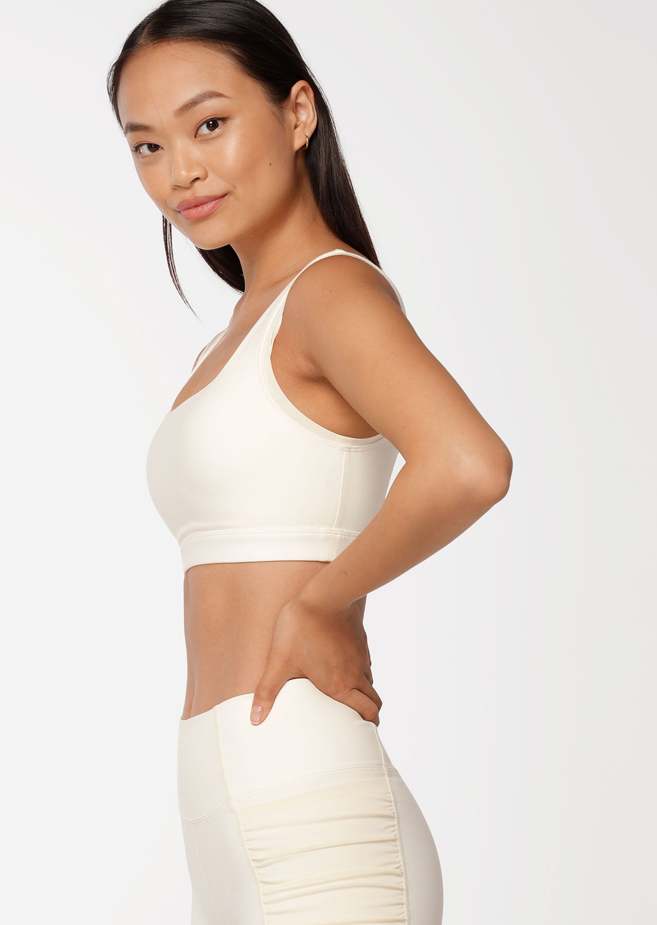 Lorna Jane Accentuate Sports Bra - Cream