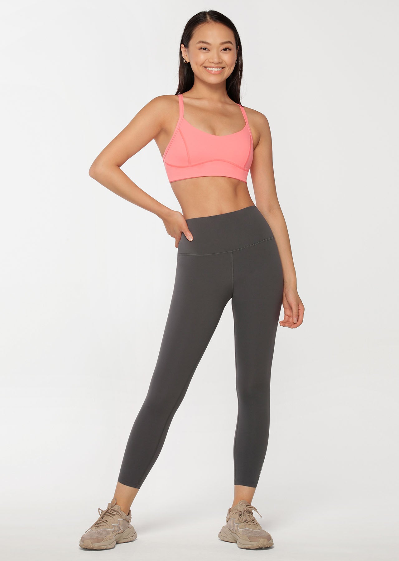 Lorna Jane Ace Sports Bra - Flamingo