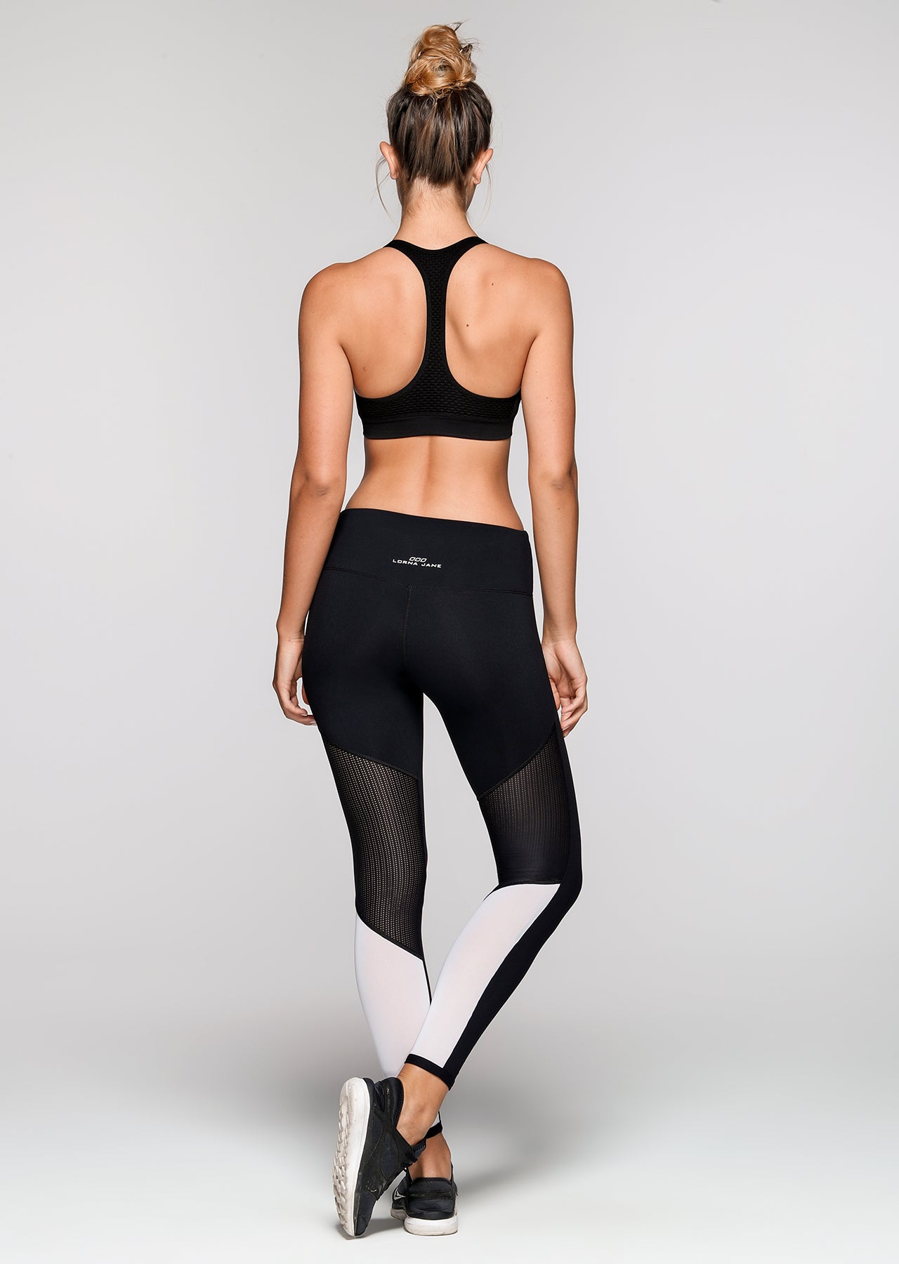 Lorna Jane Action Core F/L Tight - Black/White