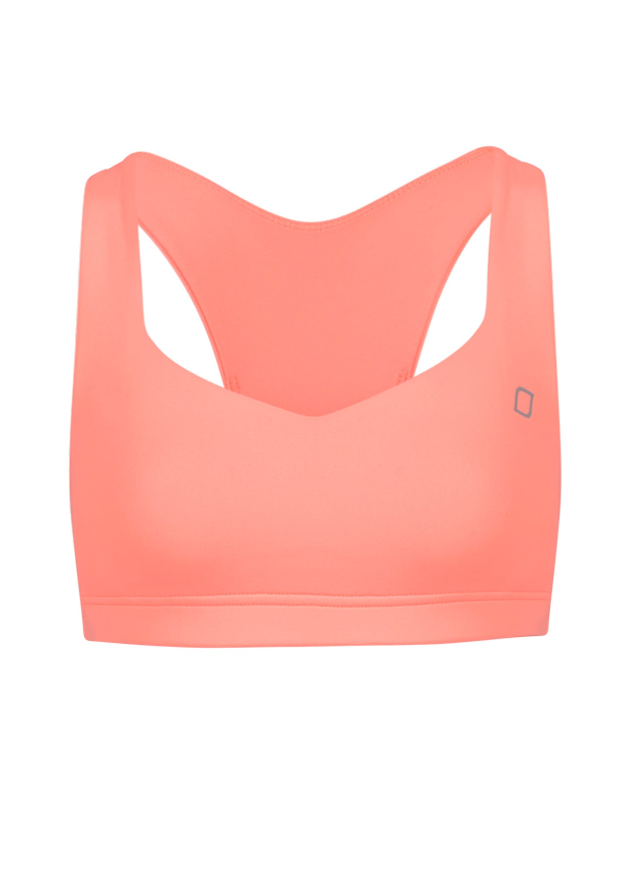 Lorna Jane Active Fashion Sports Bra - Pale Neon Apricot