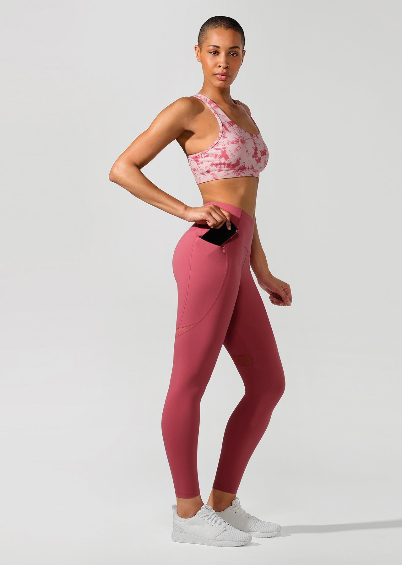 Lorna Jane Always Active Core Full Length Tight - Raspberry Sorbet
