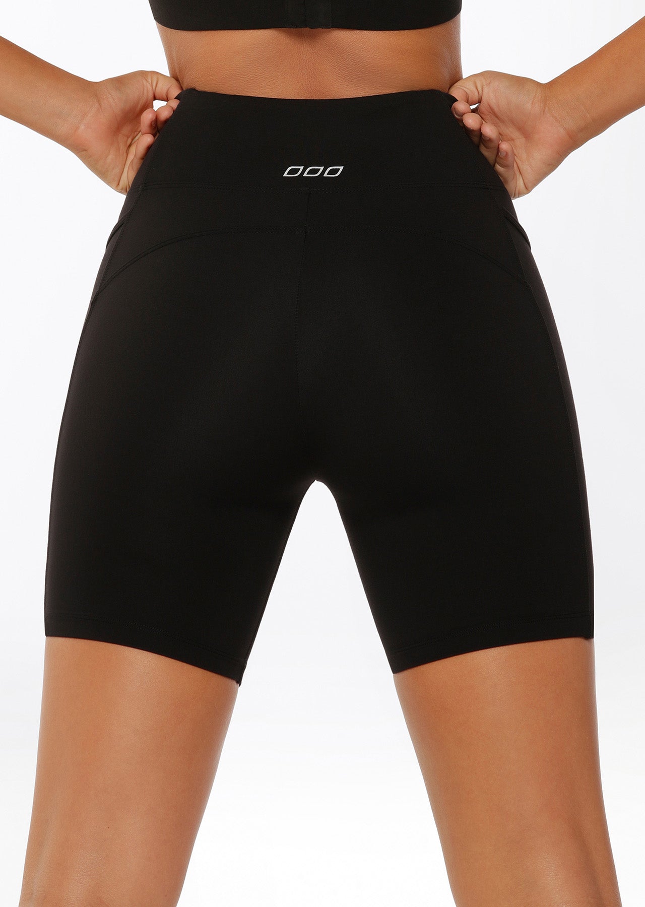 Lorna Jane Amy Phone Pocket Bike Shorts - Black