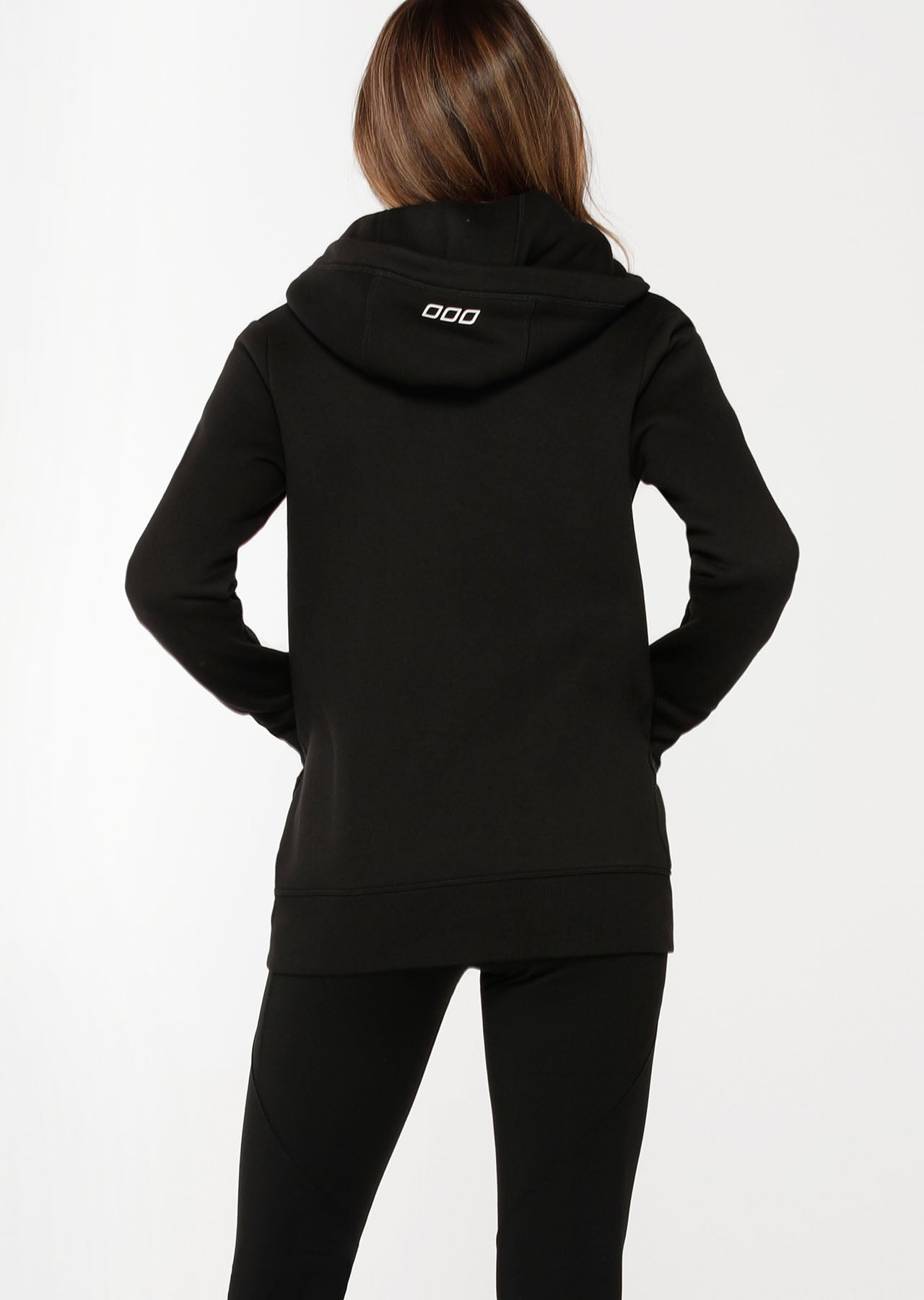 Lorna Jane Classic Zip Thru Hoodie - Black