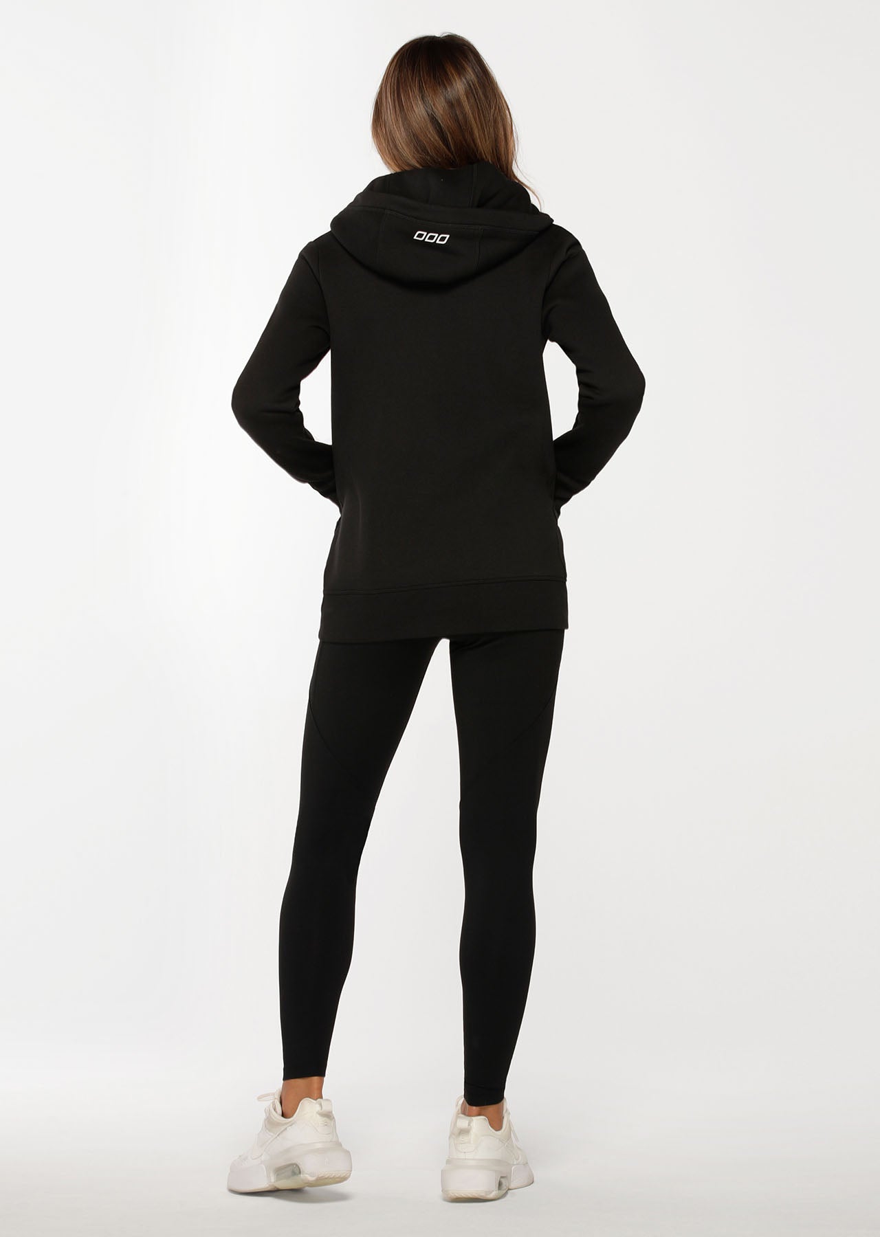 Lorna Jane Classic Zip Thru Hoodie - Black