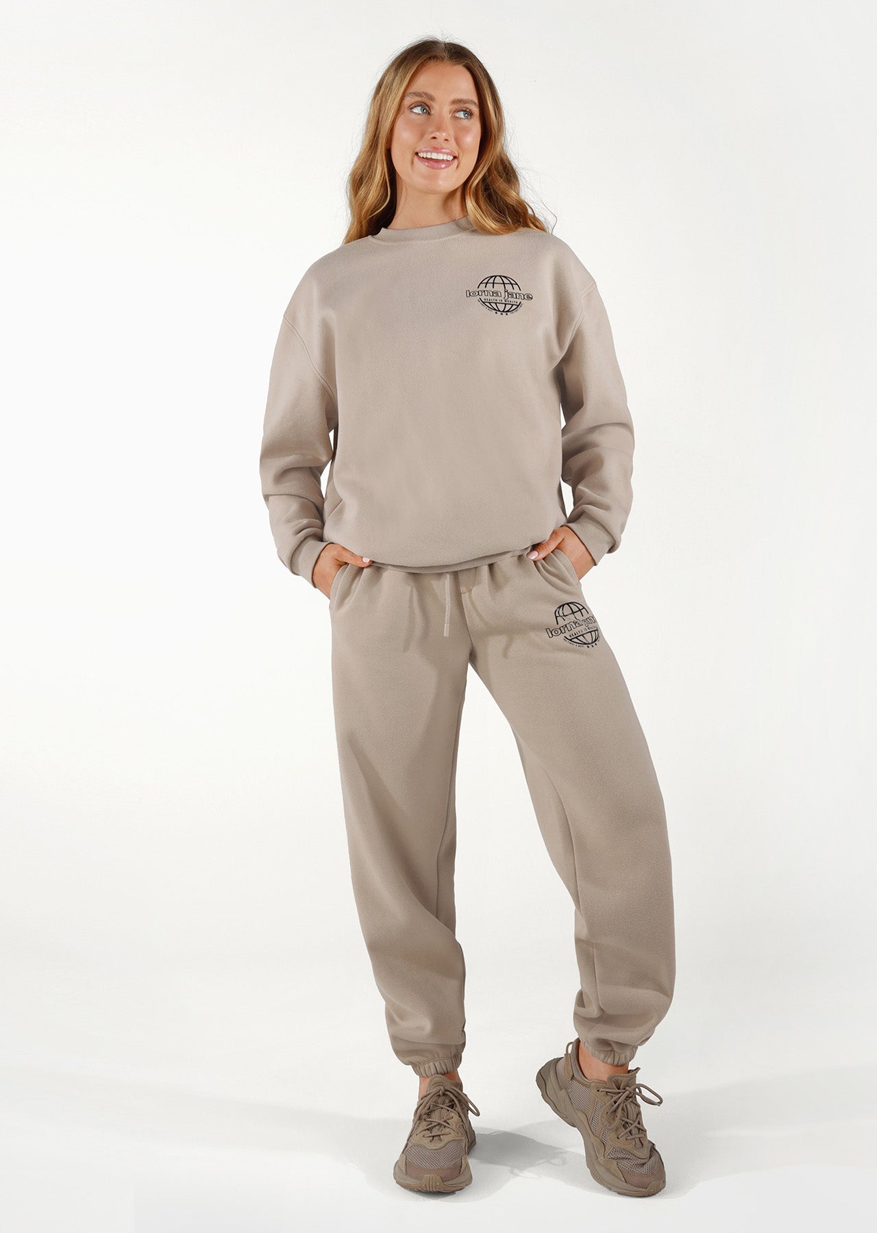 Lorna Jane Cosy Up Sweat - Off White