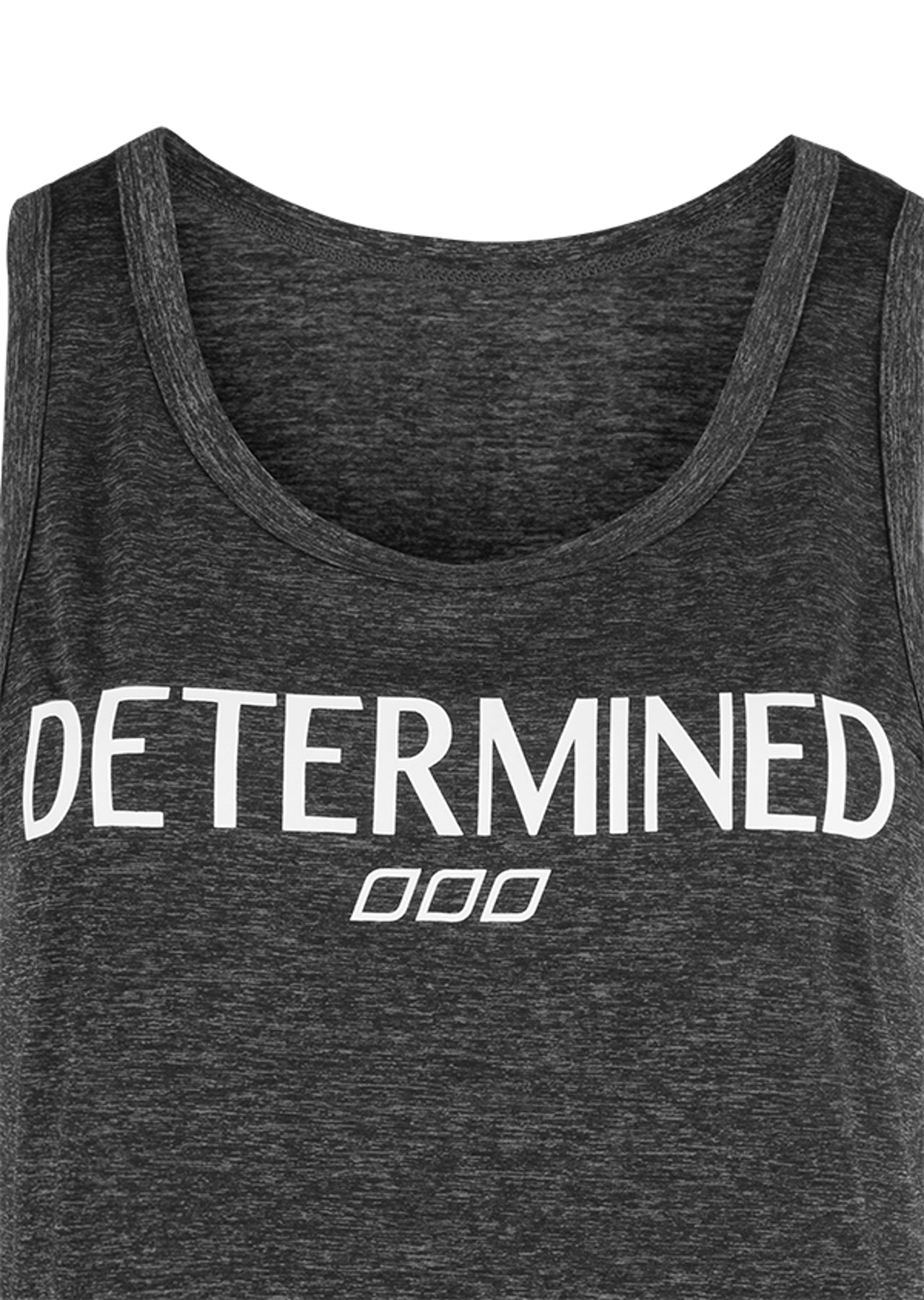 Lorna Jane Determined  Active Tank - Black Marl