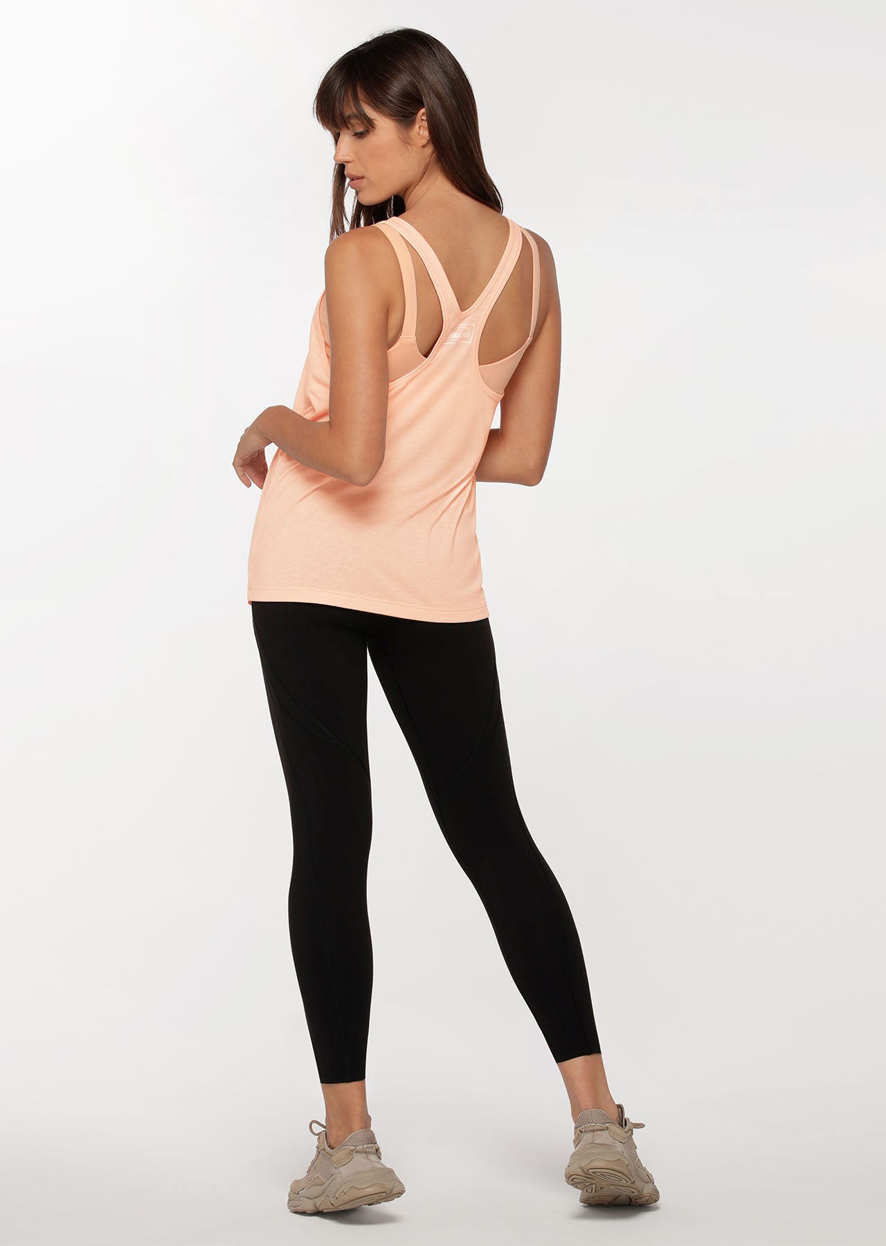 Lorna Jane Distance Athletic Tank - Dream Pink