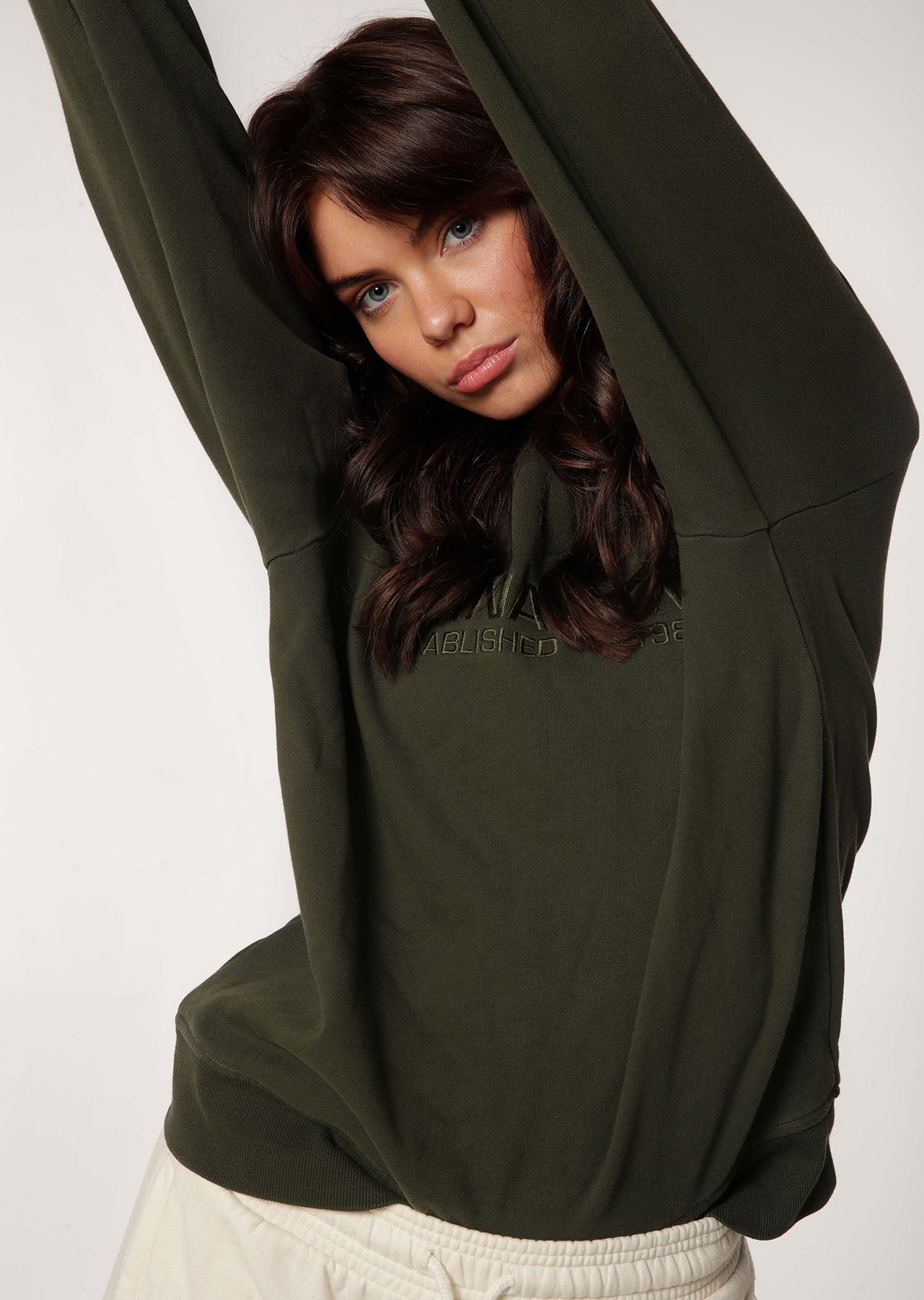 Lorna Jane Iconic Sweat - Luxury Green