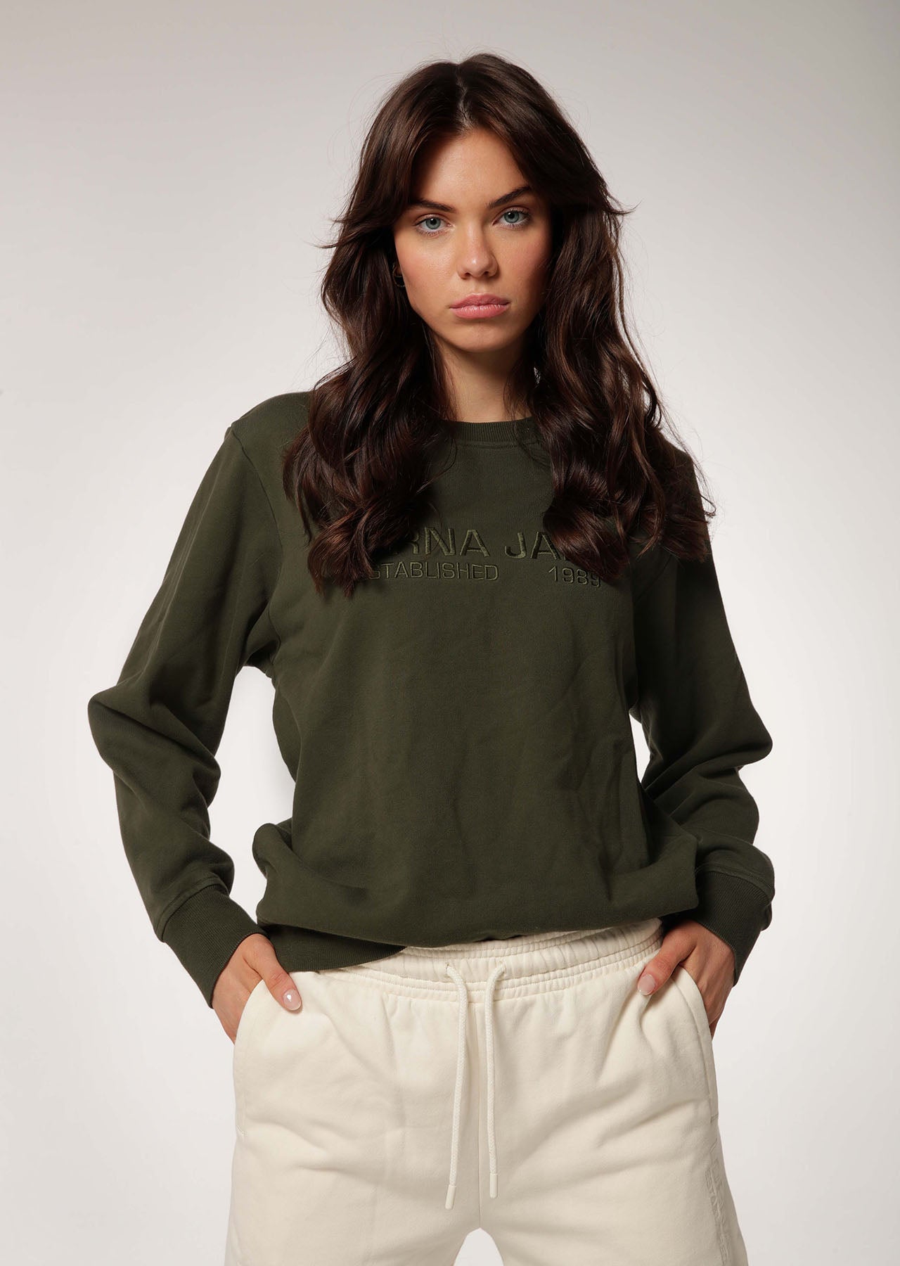 Lorna Jane Iconic Sweat - Luxury Green