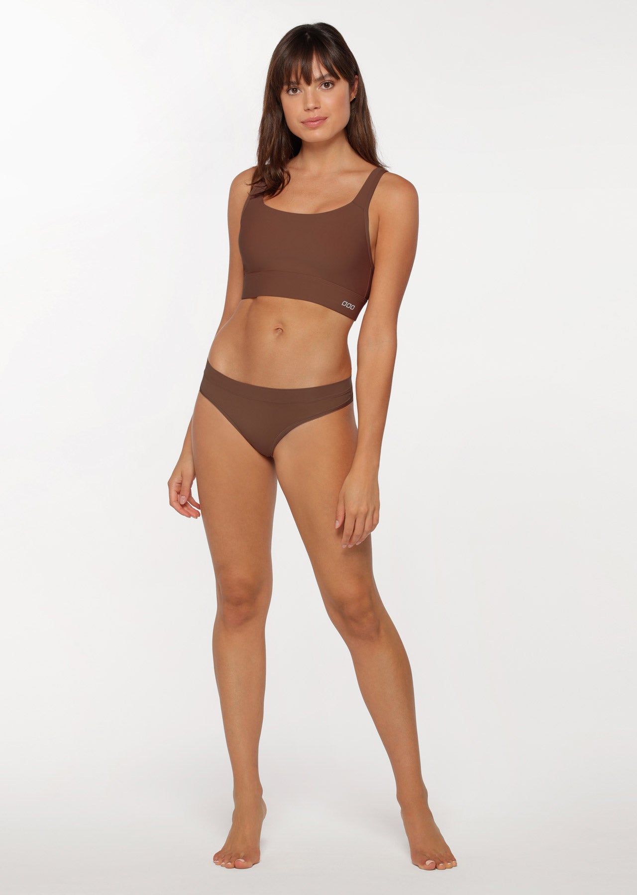 Lorna Jane Feel Naked G-String - Chocolate