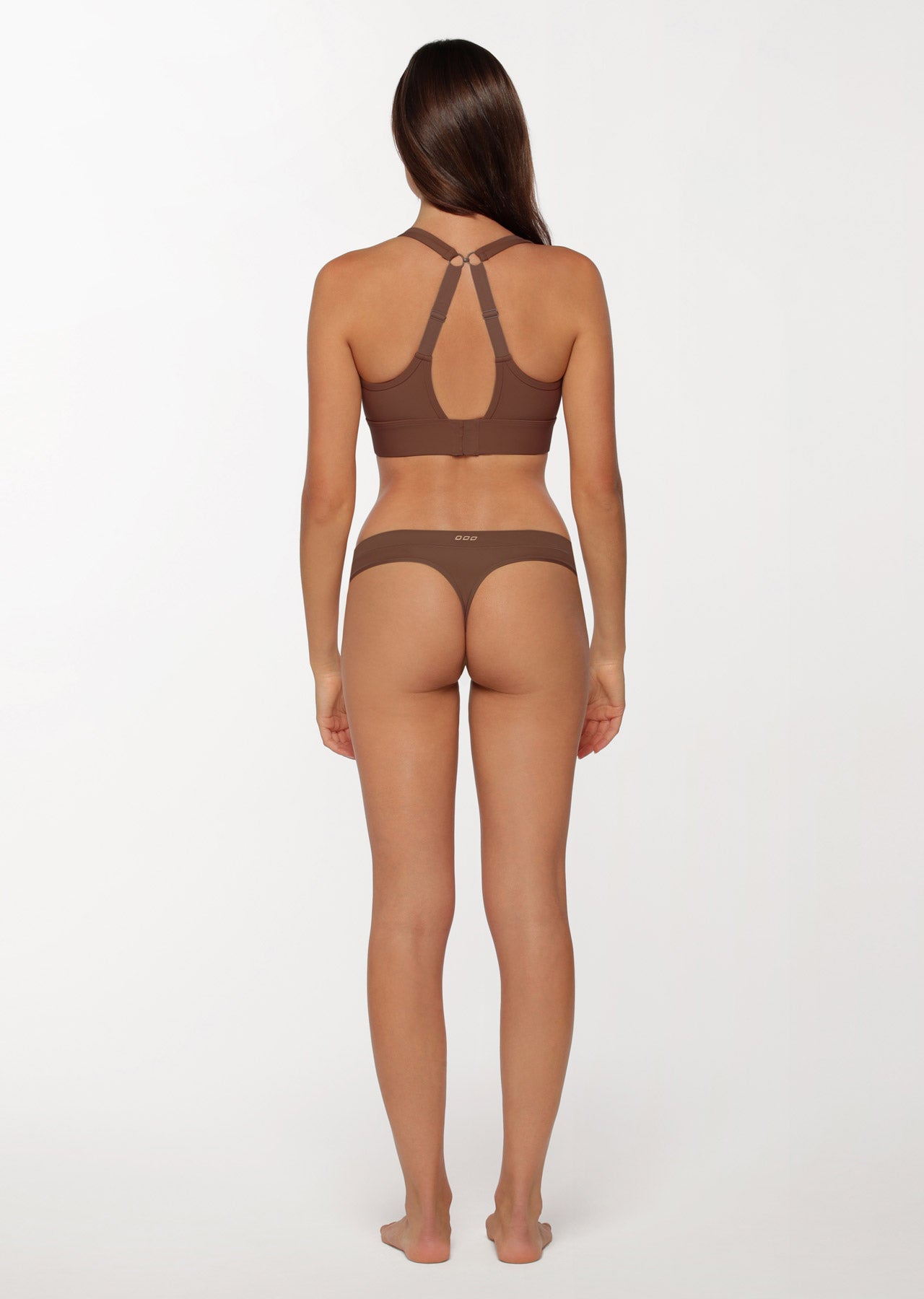 Lorna Jane Feel Naked G-String - Chocolate