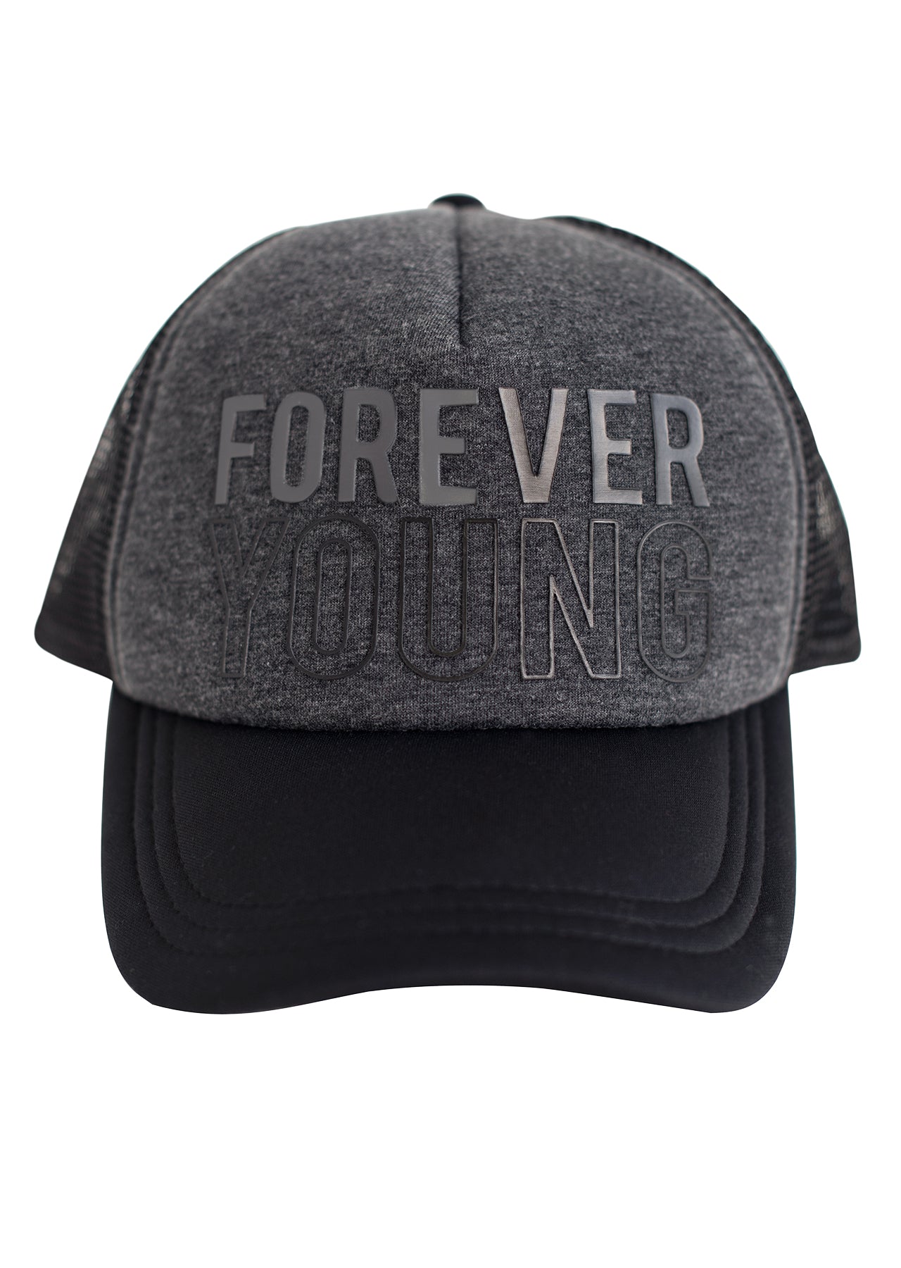 Lorna Jane Forever Young Cap - Char Marl/Black