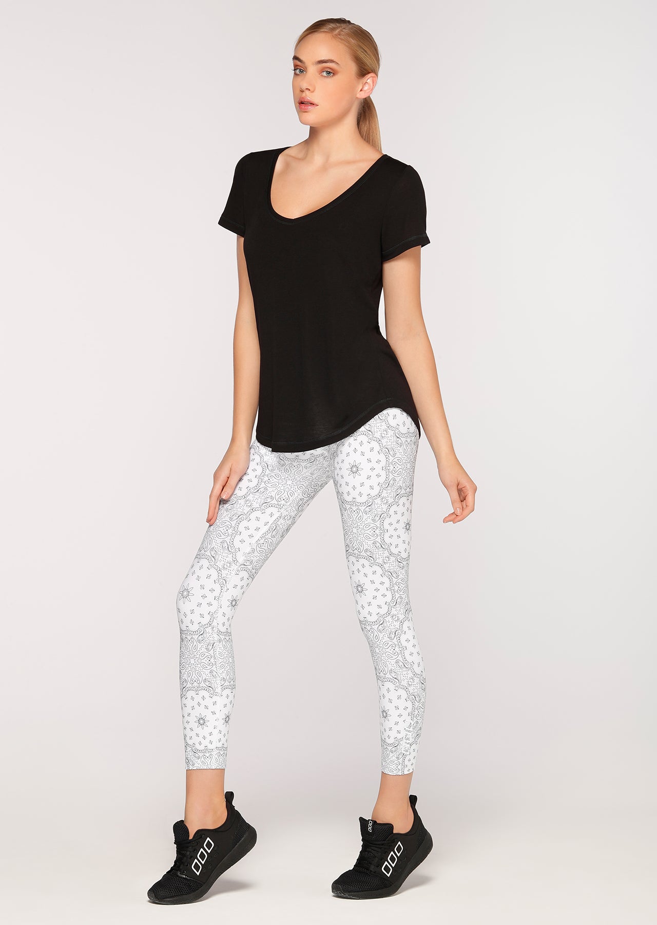 Lorna Jane Frankie Active T-Shirt - Black