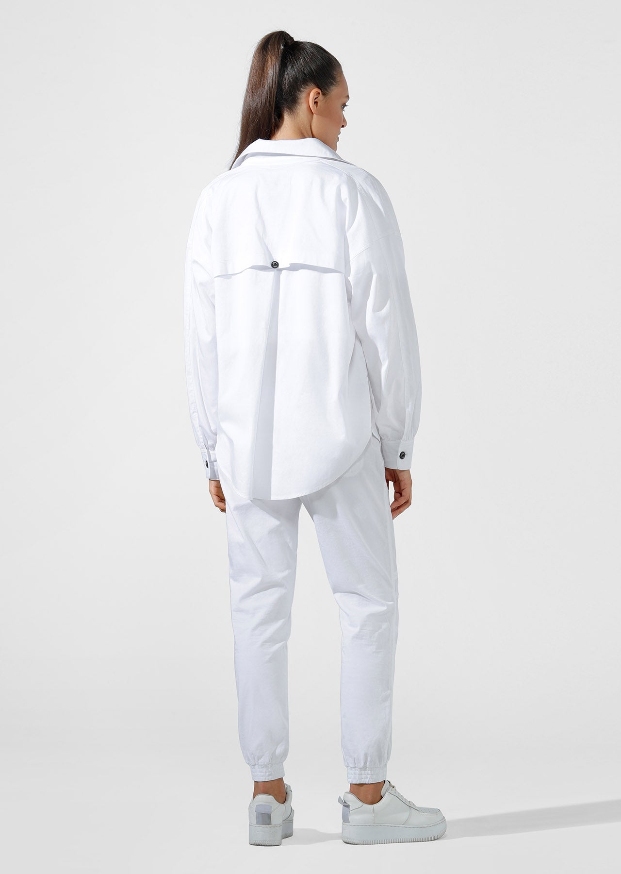 Lorna Jane Hype Girl Shacket - White